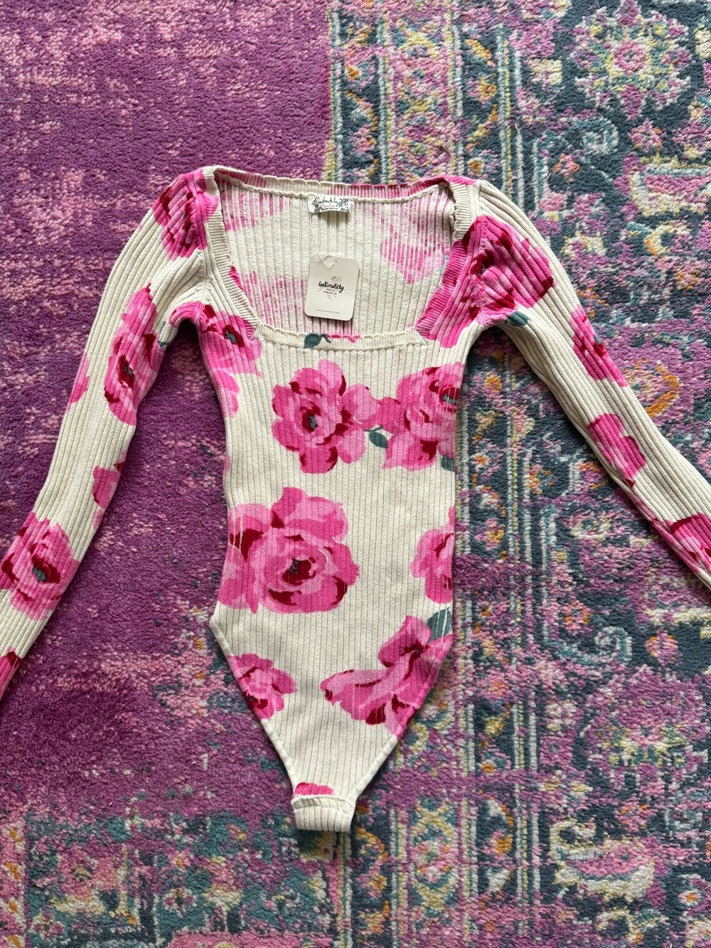Free People Long-Sleeve Bodysuit